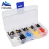 Micro interrupteur Tactile momentané, bouton Tactile, 5 couleurs, 12x12x7.3MM, 25 pièces/ensemble ► Photo 2/2