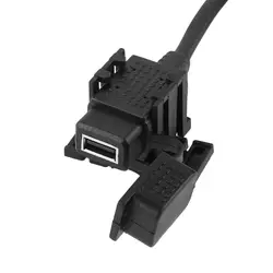 HBX3 портативное USB зарядное устройство с В кабелем для 12 В ~ В 24 В Автомобиль Мотоцикл водостойкий 2.1A выход Автомобильное зарядное устройство