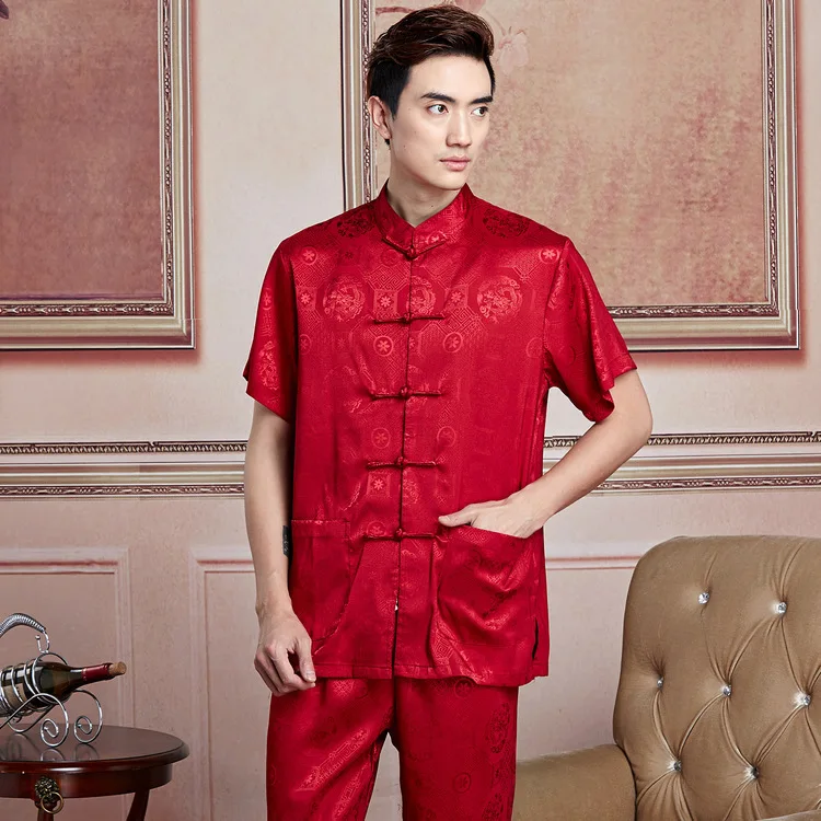 Shanghai Story mens shirt chinese traditional men clothing kungfu Top kimono shirt 6 color