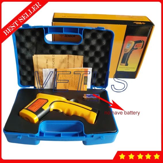 

Smart Sensor AS862A+ Infrared Thermometer China Manufacturer with Non-Contact Temperature Gun