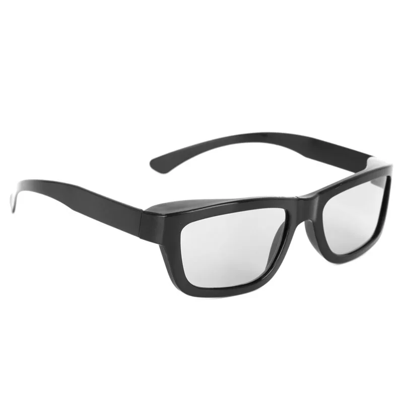 Круговые поляризованные Пассивные 3D стерео очки черные для 3D tv Real D IMAX кинотеатры