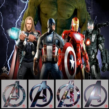 

10 x Newest Car-styling Classical The Marvel Avengers Decoration Reflective Stickers Decal Fuel Tank Any Body Whole Body Sticker