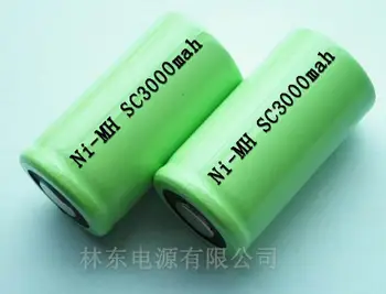 

10PCS Ni-MH rechargeable battery No. 3 SC 3000mAh1.2V electric hand drill Vacuum cleaner Sweeper battery