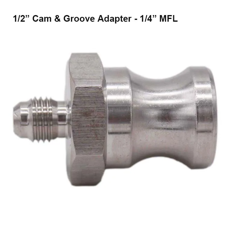 Brewer's 1/" Camlock Быстрый разъединитель Cam& Groove фитинг Homebrew пивной насос трубы