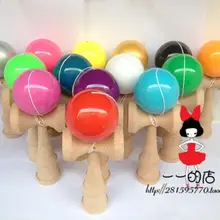 14 видов цветов заводские магазины бутик традиционный бук шар Kendama ПУ краска 100 pece профессиональный подарок