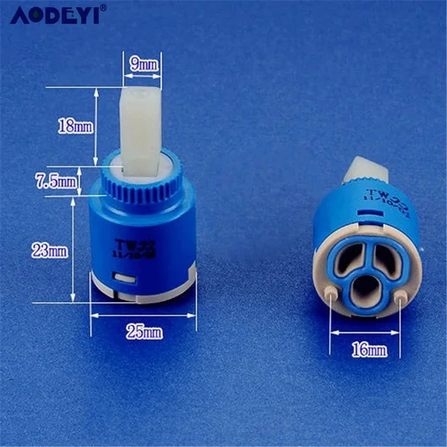 Faucet Ceramic Cartridge 25mm / 35mm / 40mm Mixer Hot&Cold Bath