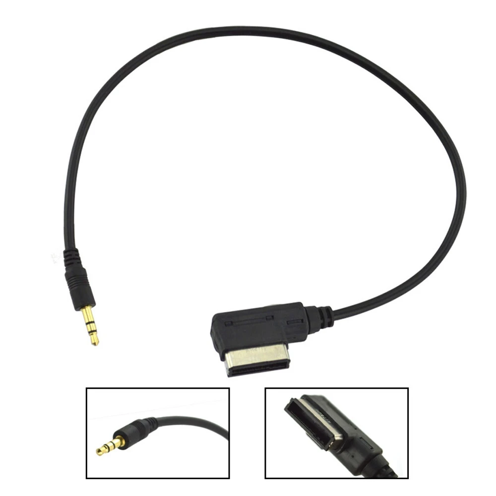 Runmade Авто 35 см музыка Интерфейс ami MMI 3 5 мм вход для источника аудио сигнала MP3