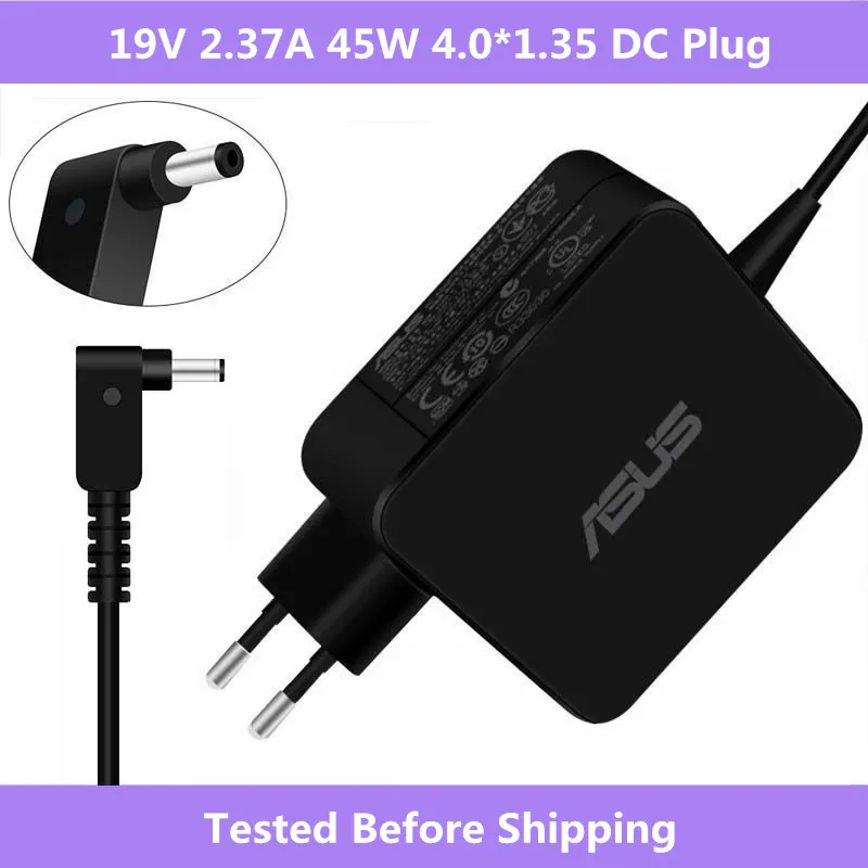 Блок питания для ноутбуков ASUS Zenbook UX21A UX31A UX32A 19 в 4 0 А 45 Вт 1 35 *|asus ux31a charger|adapter for
