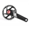 Bicycle Crank Crankset arm kit gear MTB Mountain Bike Crankset Aluminum Bike Crank Sprocket set and Bottom Bracket Kit 170mm ► Photo 3/6