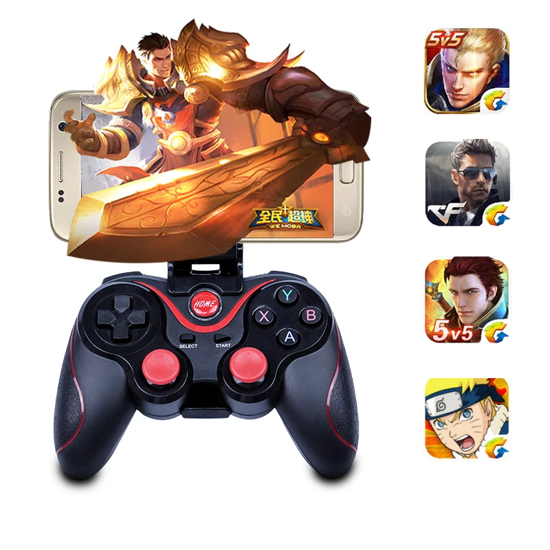 

C8 Wireless Bluetooth Gamepad for Sony PS3 iOS Android Phone PC TV Game Controller Joystick Gaming Handle Remote