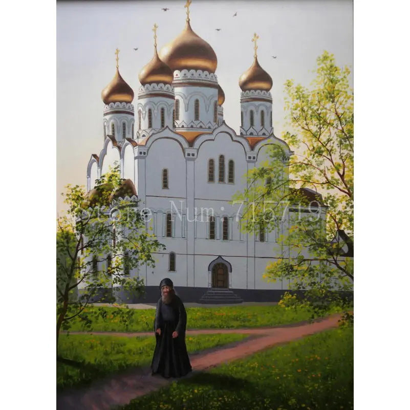 

Diy 5d diamond painting Cross stitch Church Diamond Mosaic Pictures Living Room diamond embroidery religion Diamond Paintings