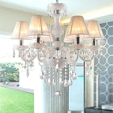 Modern crystal chandelier K9 crystal 110~240V lustres de cristal chandelier for living room or bedroom lighting lustre para sala