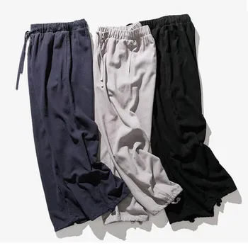 Pantalones bombachos holgados de talla grande para Hombre, pantalón de chándal, estilo Hip Hop