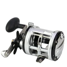 JCA приманка кастинговая катушка с правой рукой 12+ 1BB соленая вода круглая кастинговая катушка рычаг катушка для рыбалки катушки