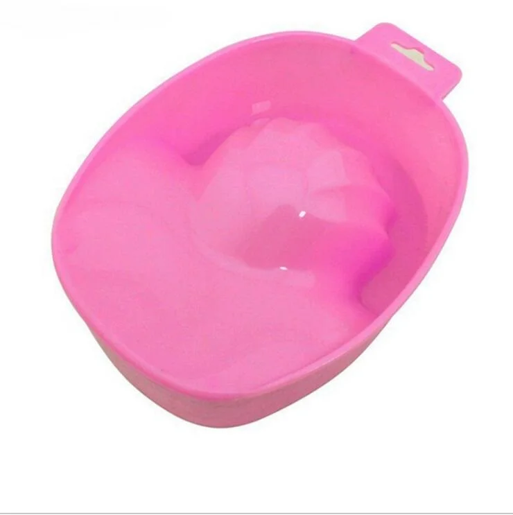 

Manicure Tools Bubble Bowl Single Layer Square Unloading Water Wash Bowl Powder Blue Purple White Dip Hand Wash Nail Polish