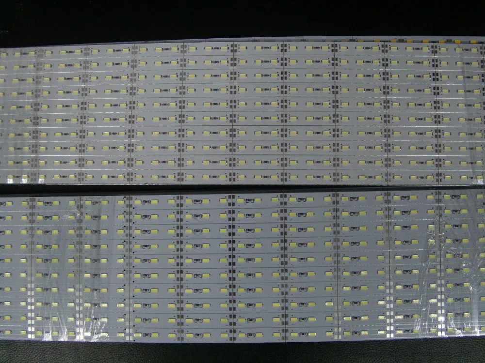 Светодио дный Жесткий Газа 5730 светодио дный полосы жесткий свет DC12V 50 см/шт. бар свет 36 шт. чип/0,5 метра высокий свет светодио дный ювелирных