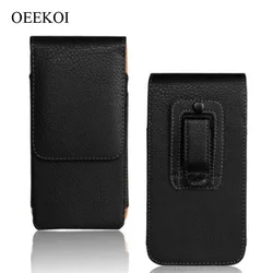 На Алиэкспресс купить чехол для смартфона oeekoi belt clip pu leather waist holder flip pouch case for blackberry key2/motion/aurora/keyone/dtek60/priv
