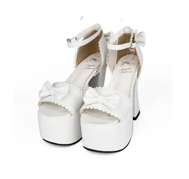 Angelical Chica Cm Imprimir Zapatos 33 Vestido Mujeres 12 Mujer Sandalias Delgada 5 De Tacones Super Alta Mori 47 Lolita Señora Princesa Cosplay 1wqO1trd