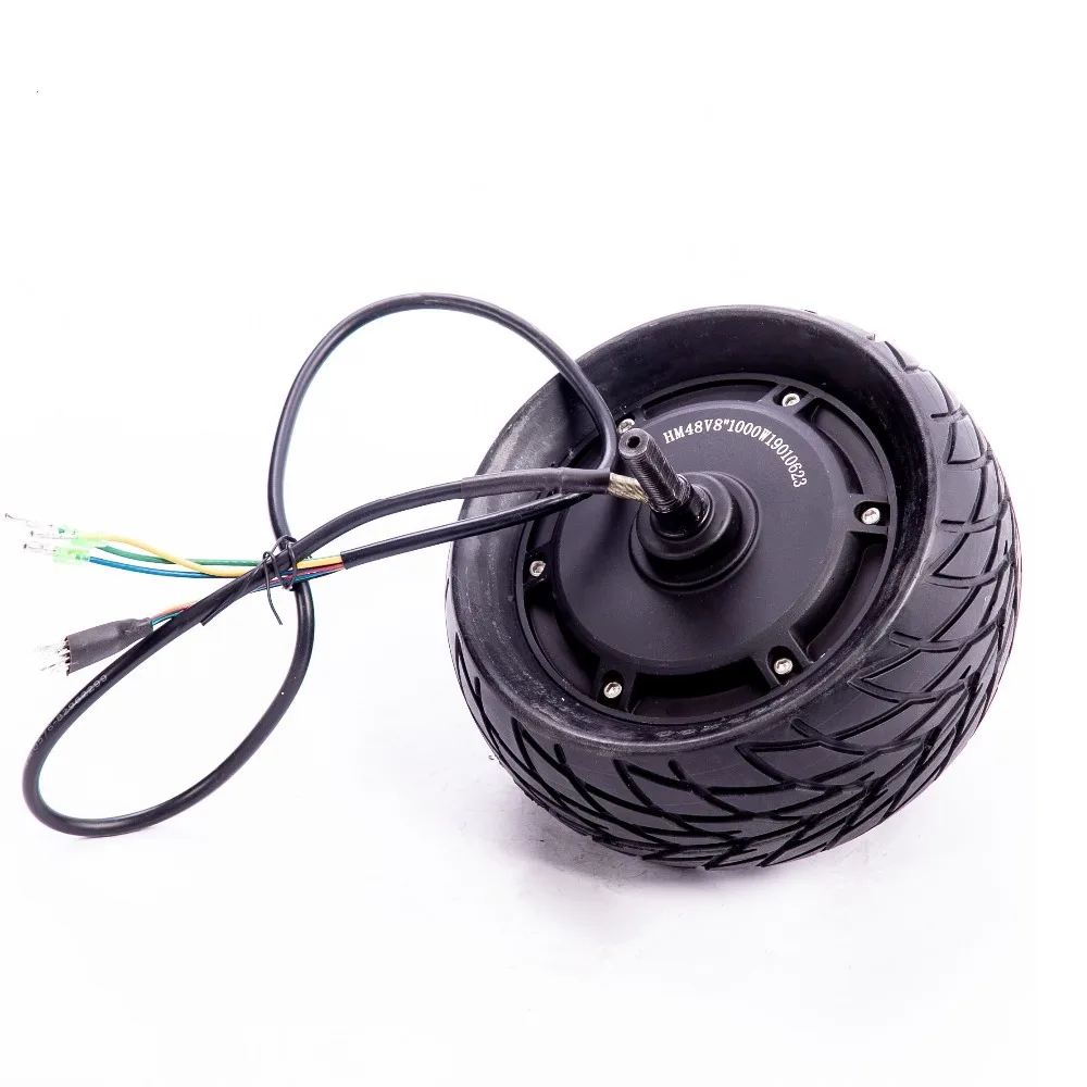 Top 8" Mini Fat 200*90 Hub Motor 48v 1000w Bumper Car Motor Indoor Cart Engine Robert Engine E Bike Motor Electric Scooter Motor 4