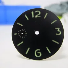 Аксессуары для часов 34,3/36,3 мм Parnis часы циферблат Круглый Аналоговый светящийся мужской Механический Циферблат подходит 6497