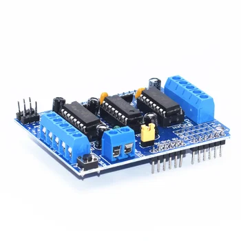 

Free shipping 10pcs Motor Drive Shield dual L293D Duemilanove, Mega 2560 and UNO