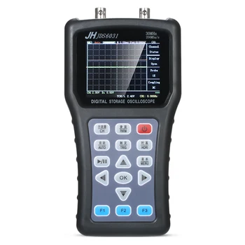 

Handheld Digital 1CH Oscilloscope Portable Scope Meter Digital Storage Oscilloscope 30MHz 200MSa/s with USB Charger Probe Cable Set Oscilloscope