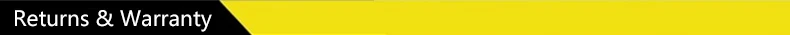 Returns & Warranty