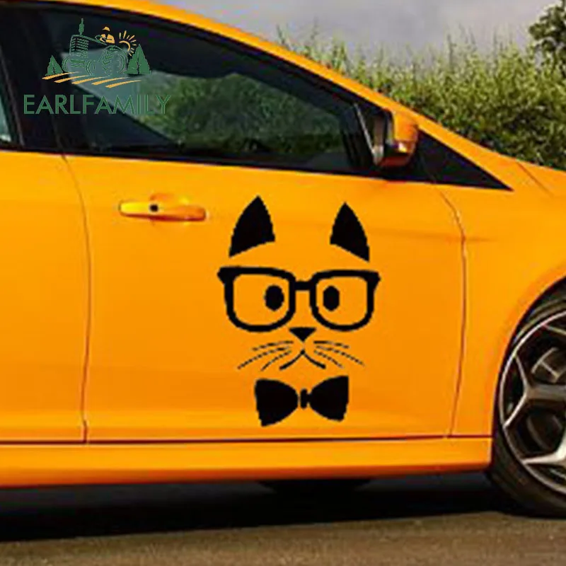 EARLFAMILY 43 2 см X 55 веселая хипстерская кошка доктор питомец мультяшная наклейка на