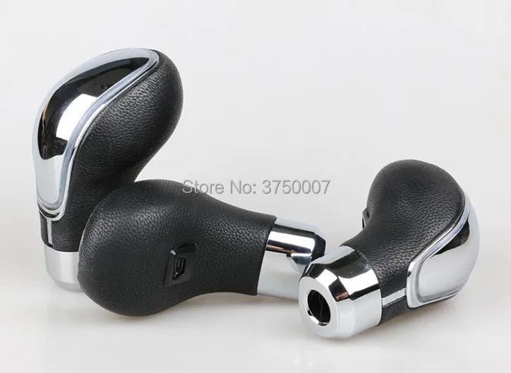 Универсальная автомобильная кожа светодиодный руководство Шестерни Stick Shifter