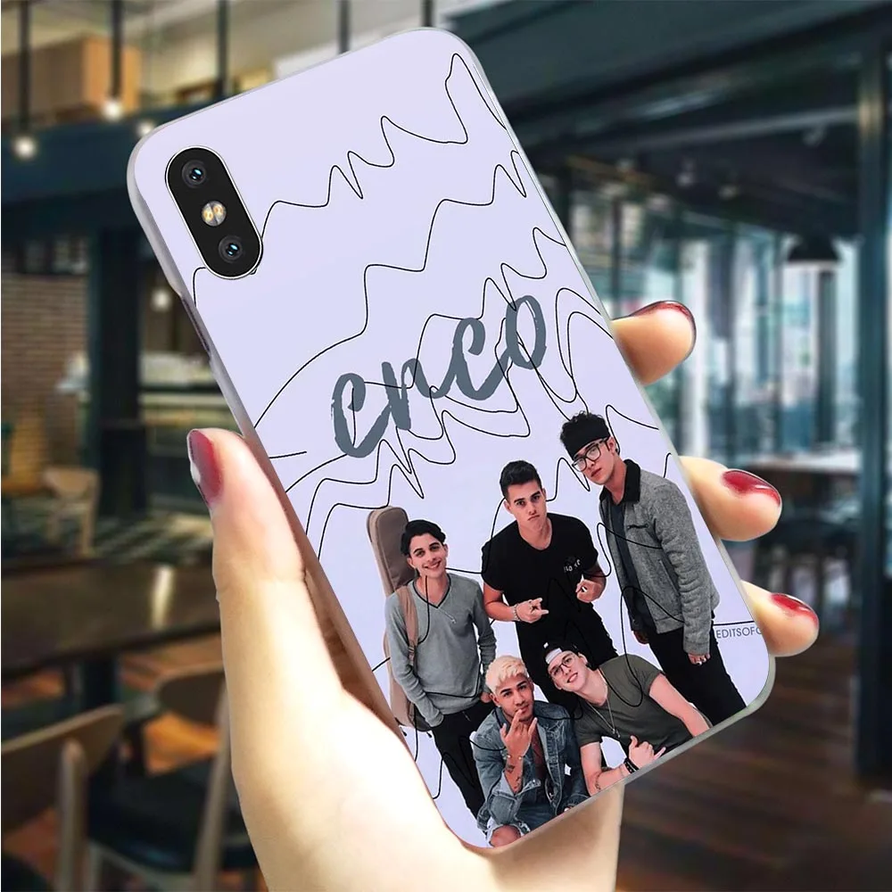 

Hard Case for iPhone 8 CNCO Christopher Velez Cover for iPhone 8 Plus Covers 7 Plus Xs Max XR 6 6S 5S 5 SE 11 proBack Cases Slim