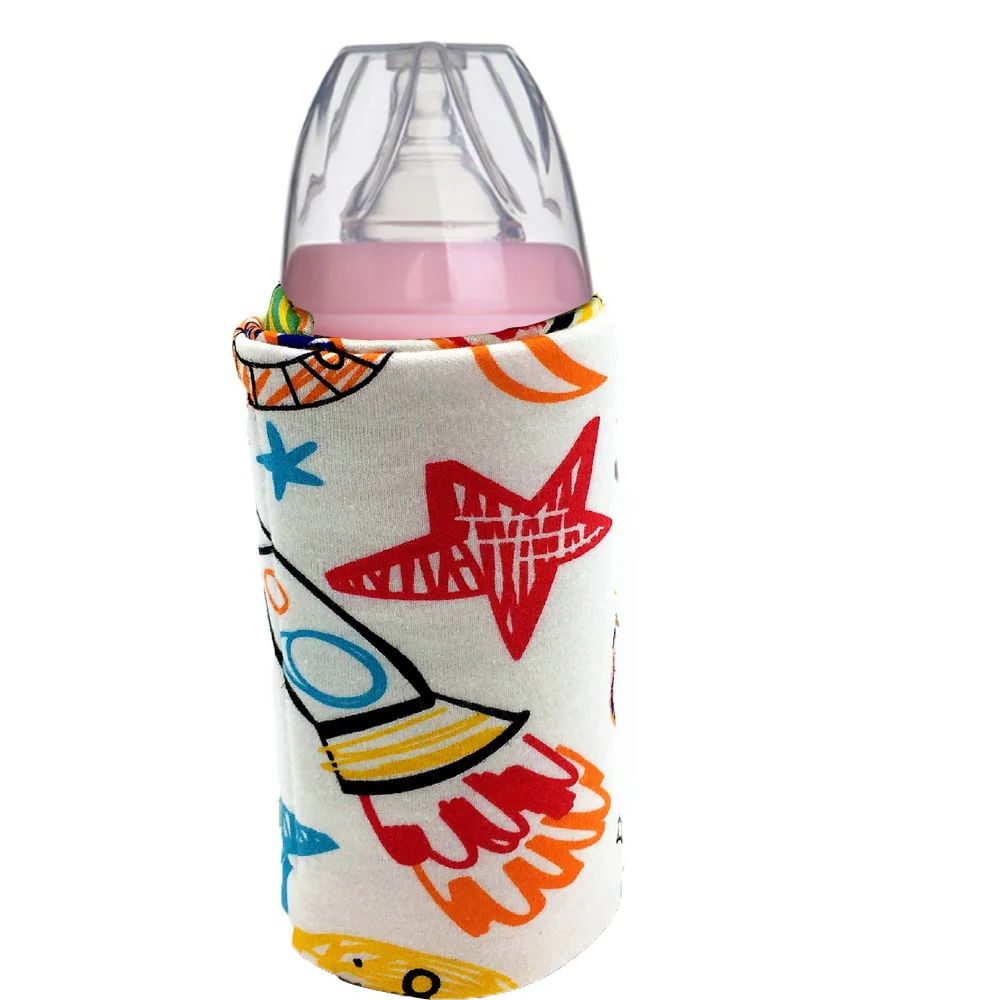 Tragbare Flaschenwärmer Heizung Reise  Milch Wasser USB Abdeckung Tasche Soha 