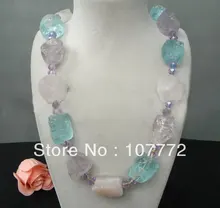 Natural semipreciosa collar piedra envío libre