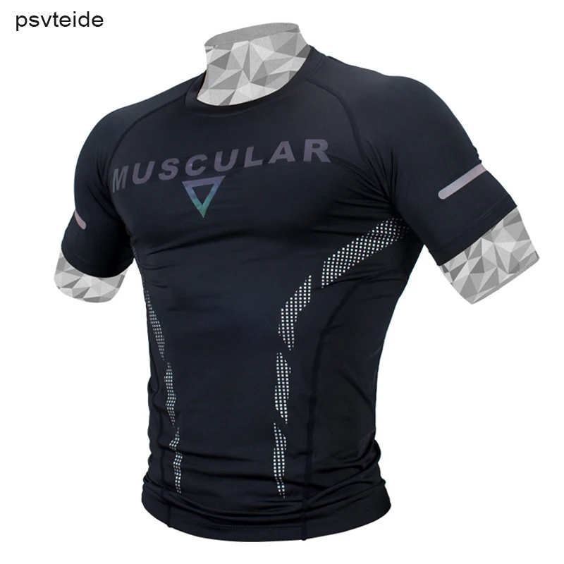 Men Sport Tshirt Short Sleeve T Shirt Mens Sports Tshirts Printed