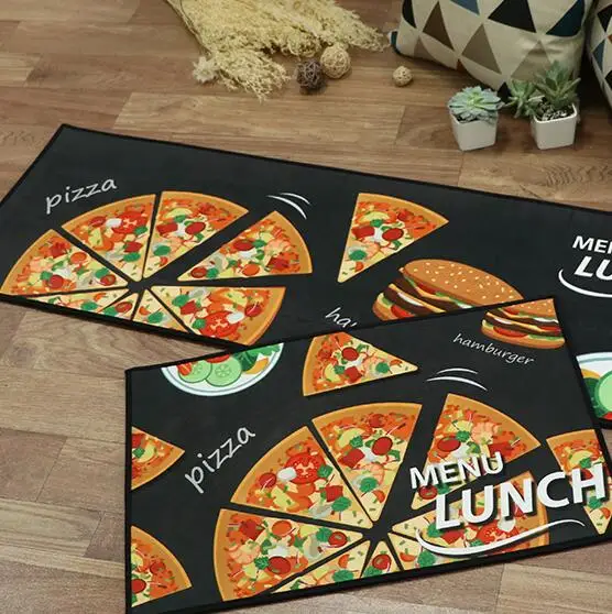 40X60+ 40X120 см/комплект нескользящий кухонный коврик с принтом еды вход/Коврик для прихожей ковер гостиная; зал коврик для ванной комнаты