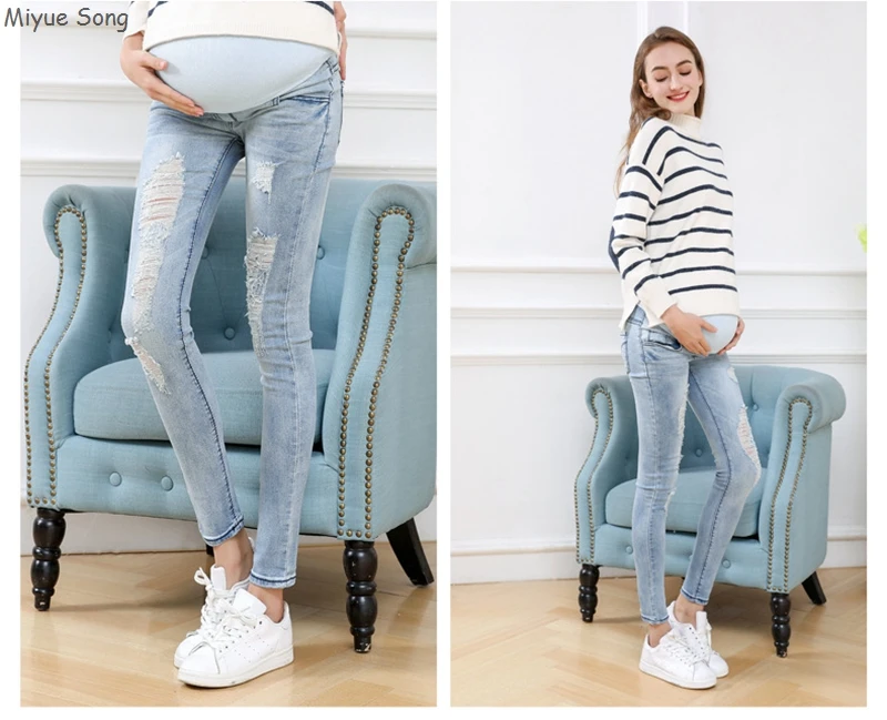 

Maternity Pants For Pregnant Women Pencil Jeans 2018 Spring Autumn Belly Legging Pregnancy Trousers Overalls Clothes