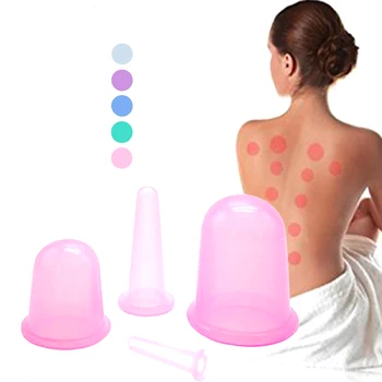 

5Pcs/Set Body Massage Massgaer Helper Sillicone Anti Cellulite Vacuum Silicone Cupping Cups Body Therapy Massage Relaxing Set 30
