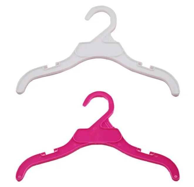 10PC/Dog clothes hanger Pet clothes rack Pet fine plastic hanger 2
