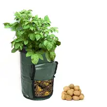 Экологичный садовый горшок для выращивания растений с цветочной травой мешок для картофеля