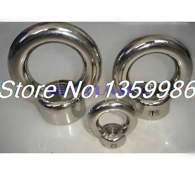 

10Pcs Stainless Steel 304 Marine Lifting M6 Eye Nuts GB Standard