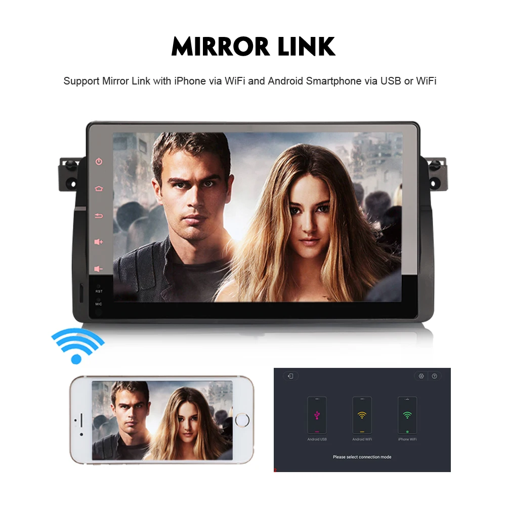 Восьмиядерный 9 &quotAndroid 8 0 автомобильный стерео GPS Sat Nav DAB + Автомобильный