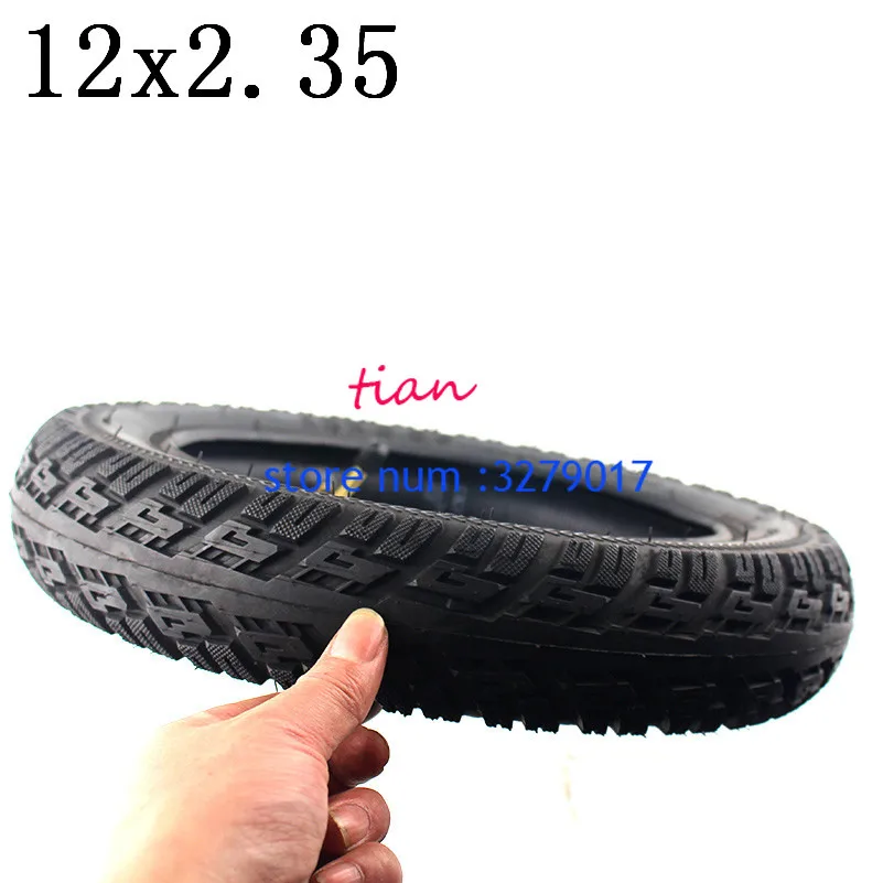 

Good Reputation And New 12x2.35 inch inner tube and outer tyres are suitable for all models of 12x2.35 tire type