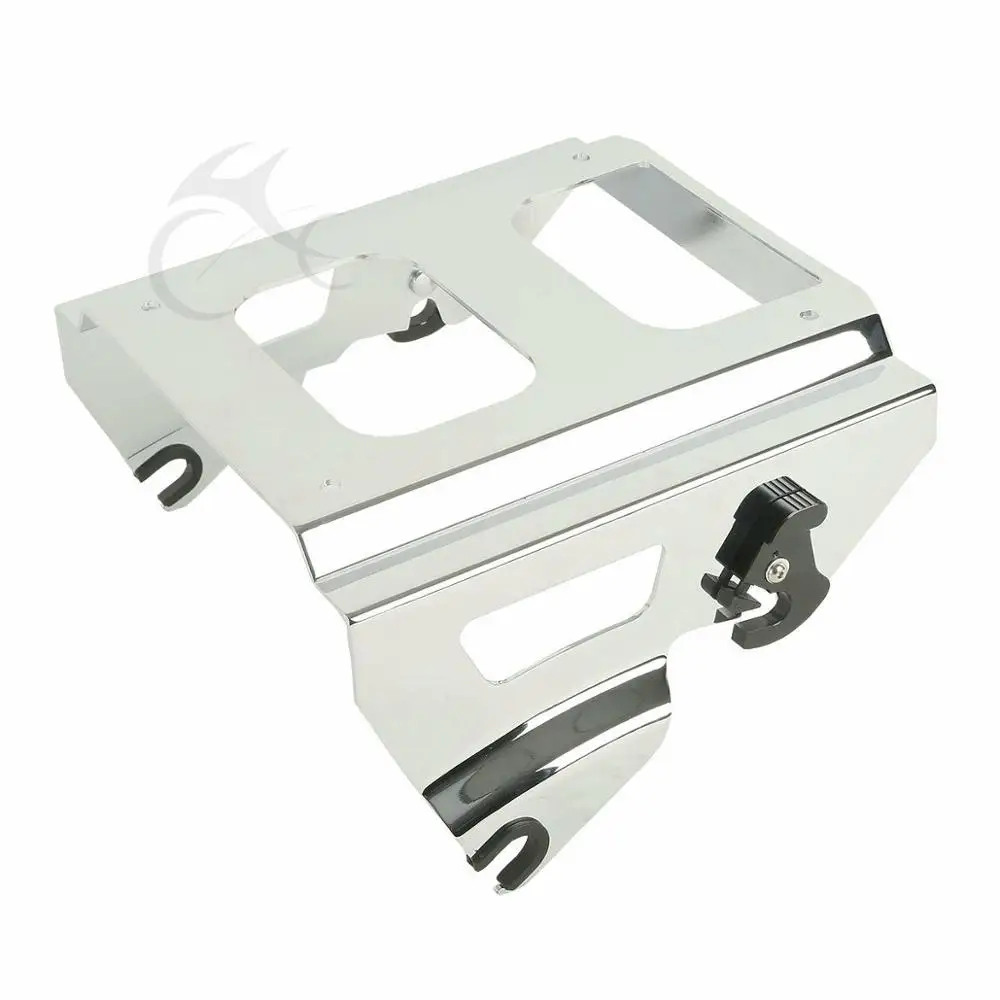 Motorcycle Detachable Solo Mount Rack For Harley Touring Tour Pak Road King Street Glide 2009-2013 2010 2011 2012