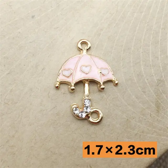 5pcs/lot Wholesale High Quality Fashion Alloy Colorful Charm Heart