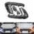 MZORANGE 1 Pair Daytime Corsa e Jogging Luci LED per Hyundai Elantra 2016 2017 copertura della lampada della Nebbia DRL Bianco con turno giallo lampade di segnalazione