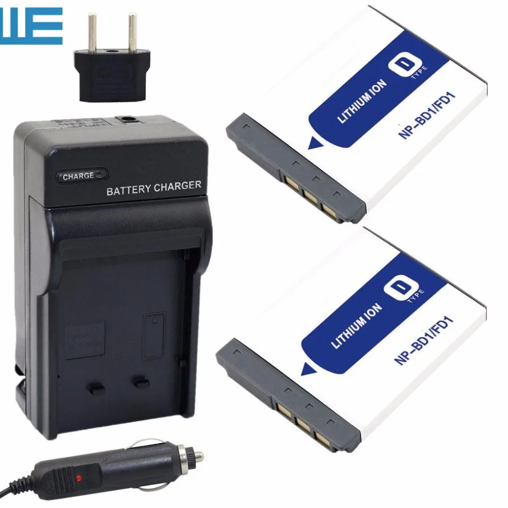 NP FD1 BD1 аккумулятор + зарядное устройство для Sony Cybershot G3 T70 DSC T2 T75 T77 T200 T300 T500 T700 T90 T900