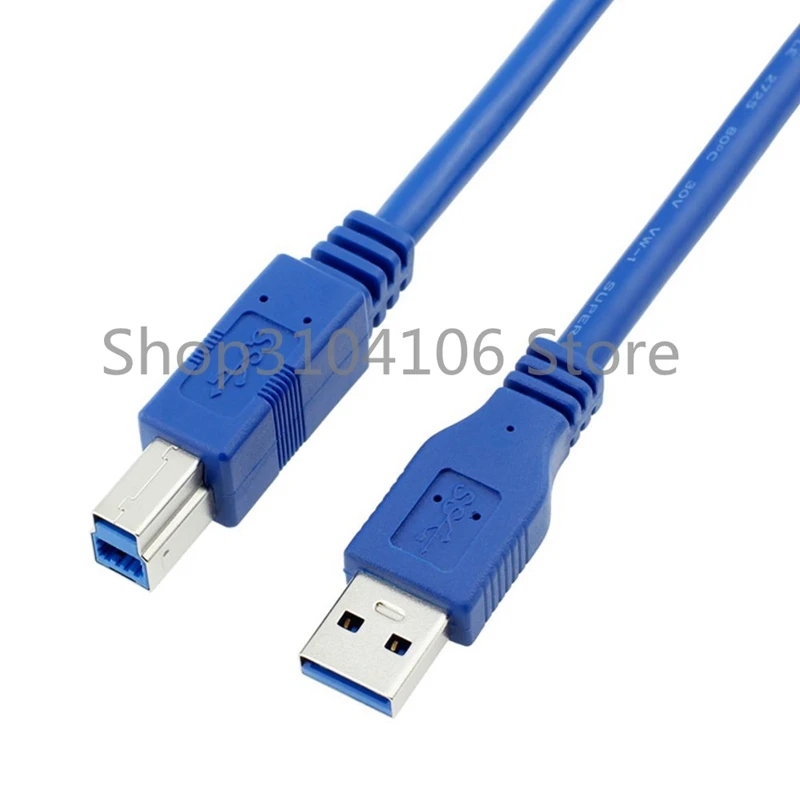 USB 3,0 A Male AM-USB 3,0 B type Male BM USB3.0 кабель для принтера сканер HDD 0,3 м 0,6 м 1 м 1,5 м 1,8 м 3 м 5 м