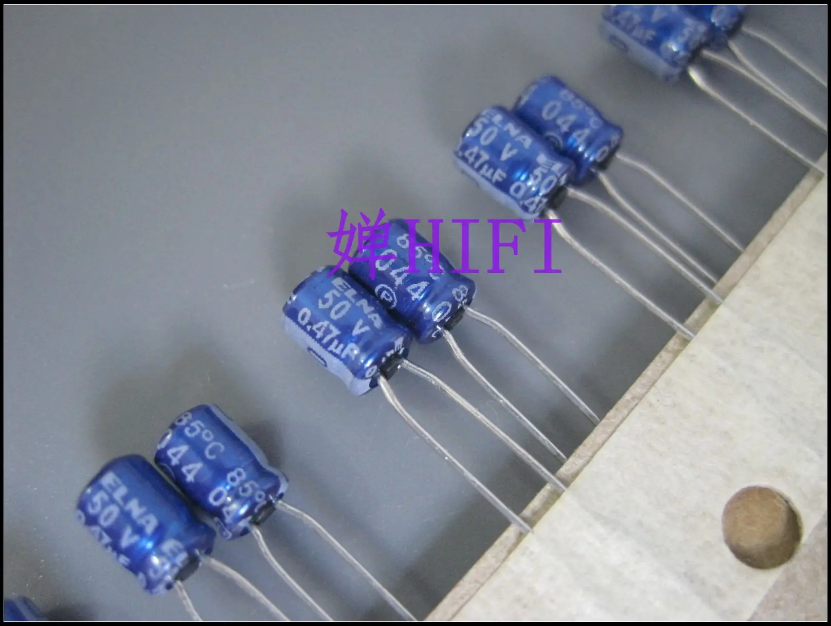 

2020 hot sale 20PCS/50PCS ELNA original imported blue gown electrolytic capacitor 50v0.47uf 4x5 free shipping