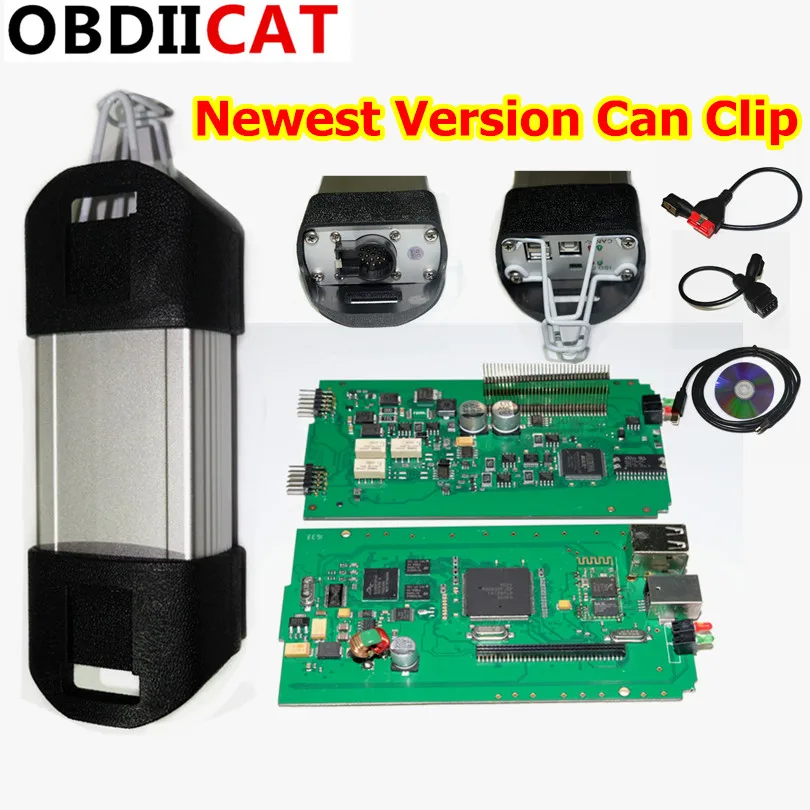 

OBDIICAT Best Price Can Clip Latest V184/V188 For 1998-2018 super Can clip Reprog OBD OBD2 scanner Diagnostic Tool Interface