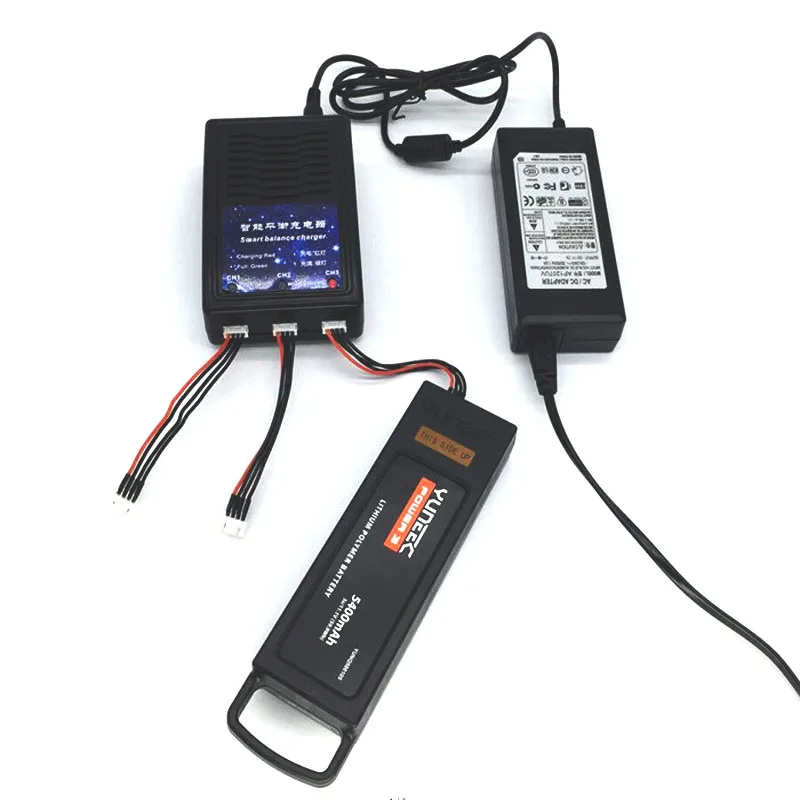  Q500 Battery Charger 3 in 1 Multi Battery Charging security support For YUNEEC Q500 Quadcopter Drone Accessories 1 (2)