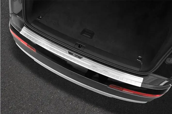 

16-18 FOR Audi Q7 Special Back-up Plate Back-up Box Tailbox Modified Welcome Pedal Interior Decoration Segments